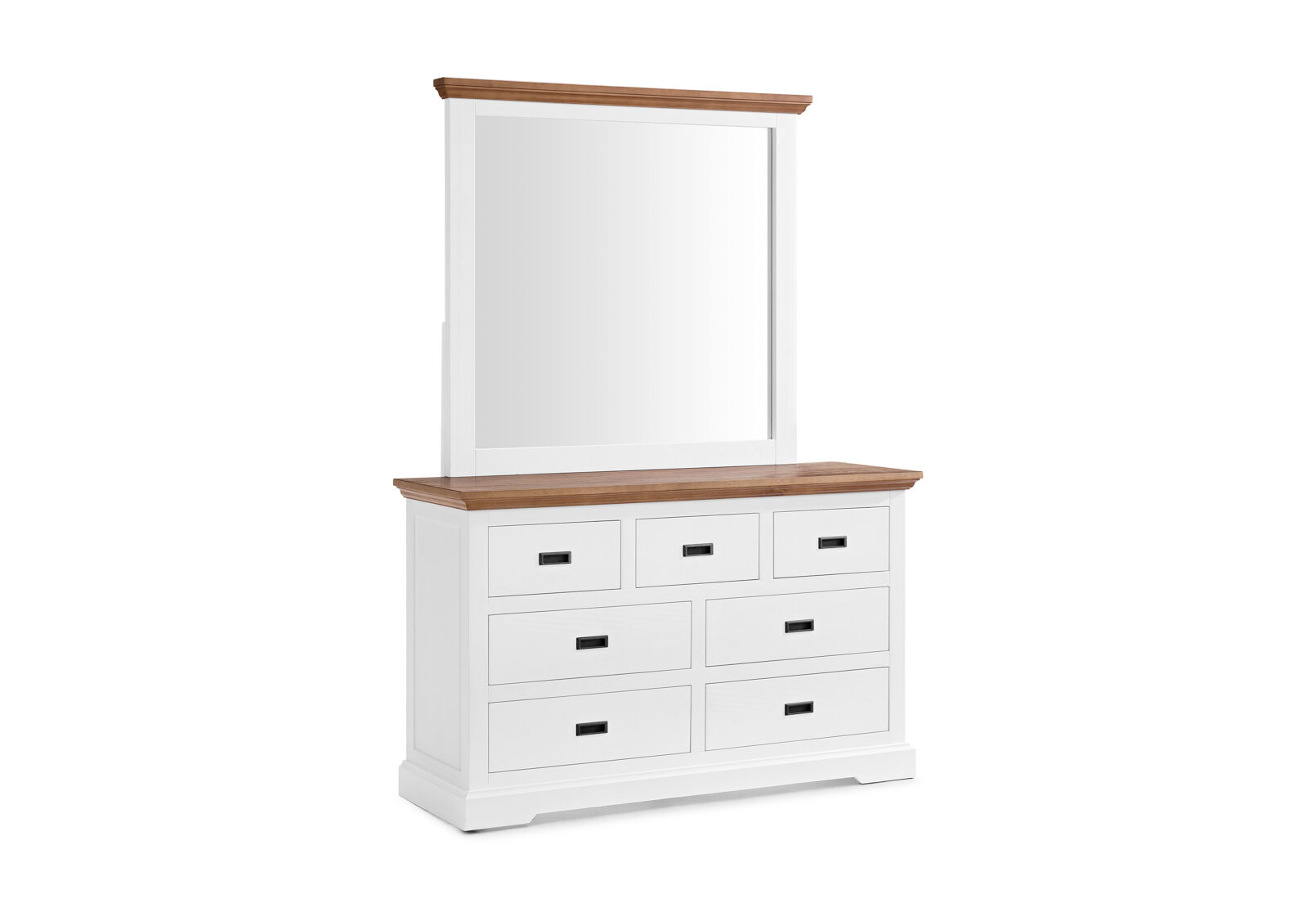 CHARLSBOURG - Dresser with Mirror CHARLSBOURG