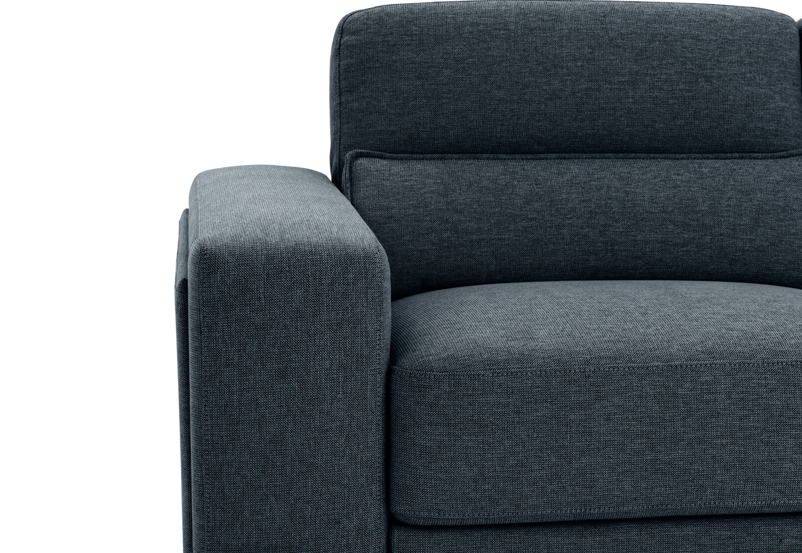 ELISEO FABRIC - 4 Seater Wedge Sofa ELISEO FABRIC