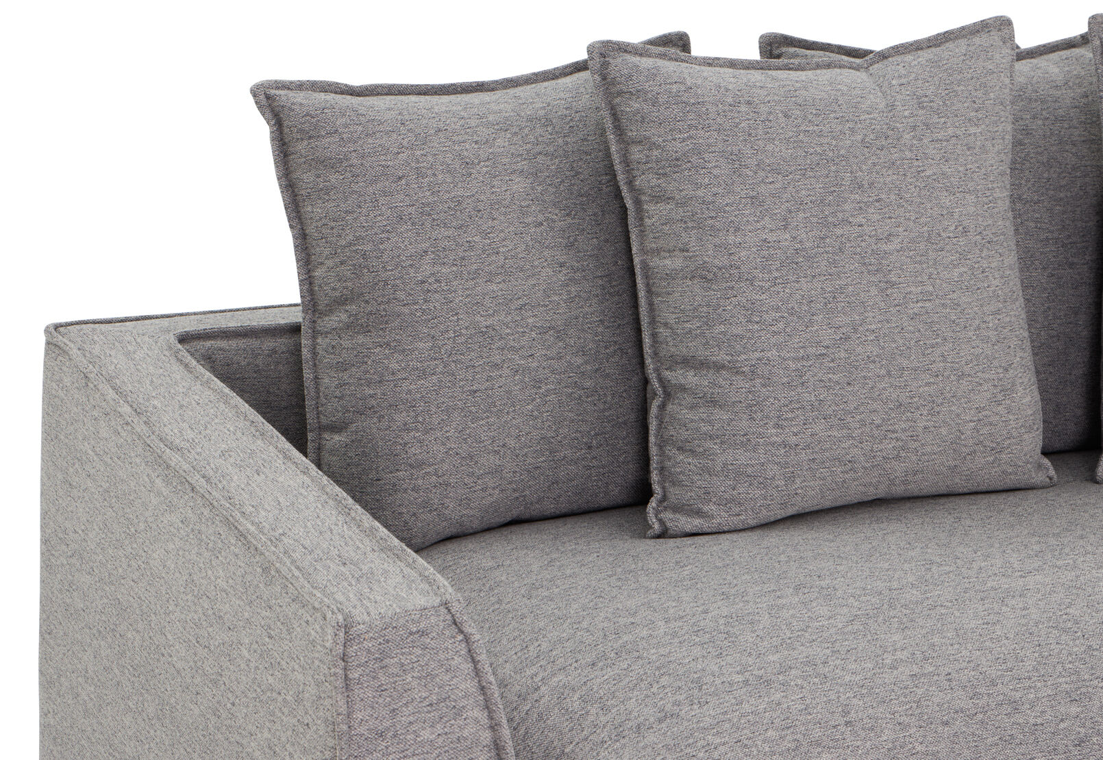 TALA FABRIC - RHF Curved Chaise TALA FABRIC