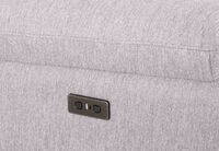 BRAVORA FABRIC - 2 Seater Sofa Electric Recliner with Console BRAVORA FABRIC