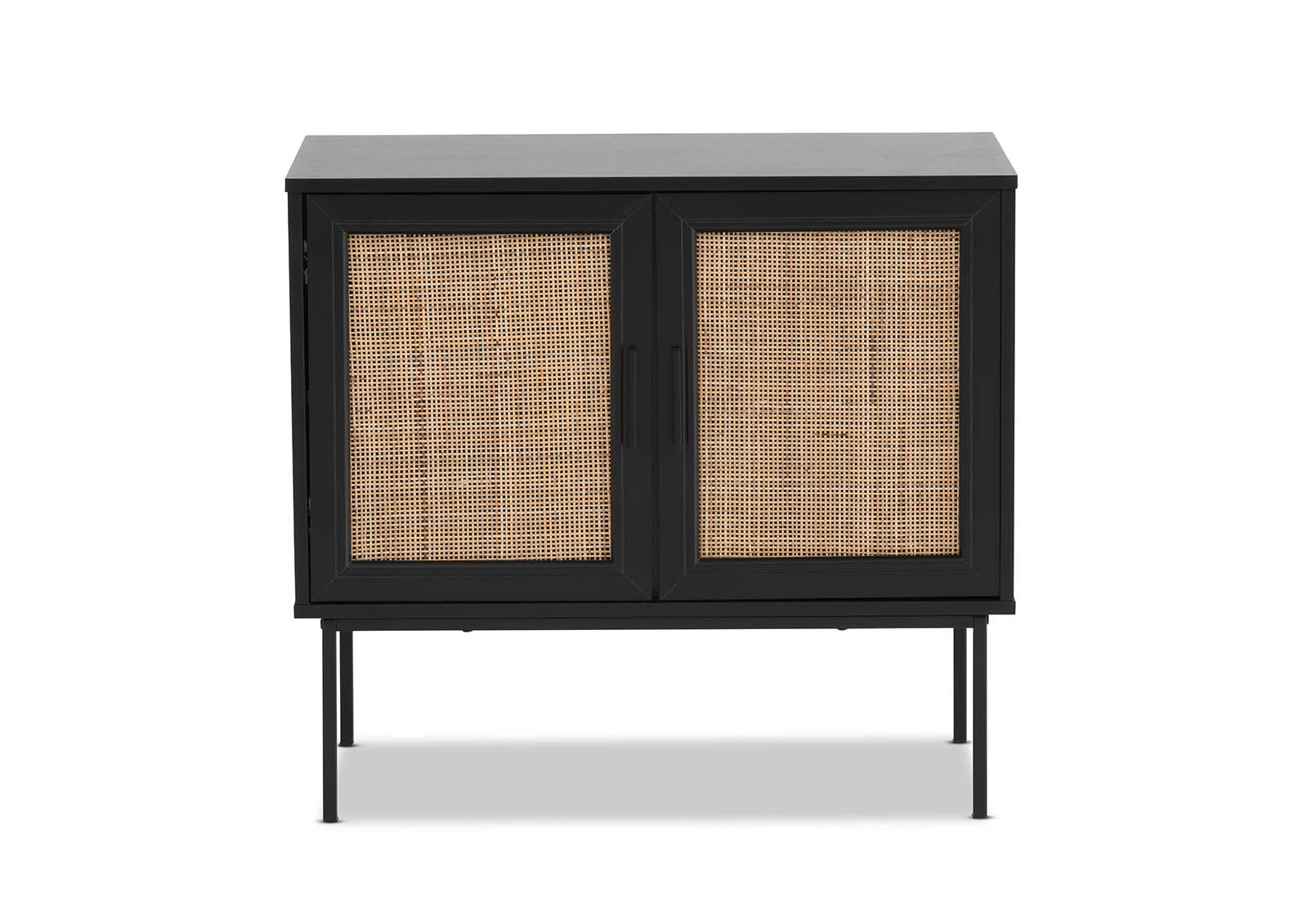 BLACK BEATRICE 2 Door Small Buffet | Amart Furniture