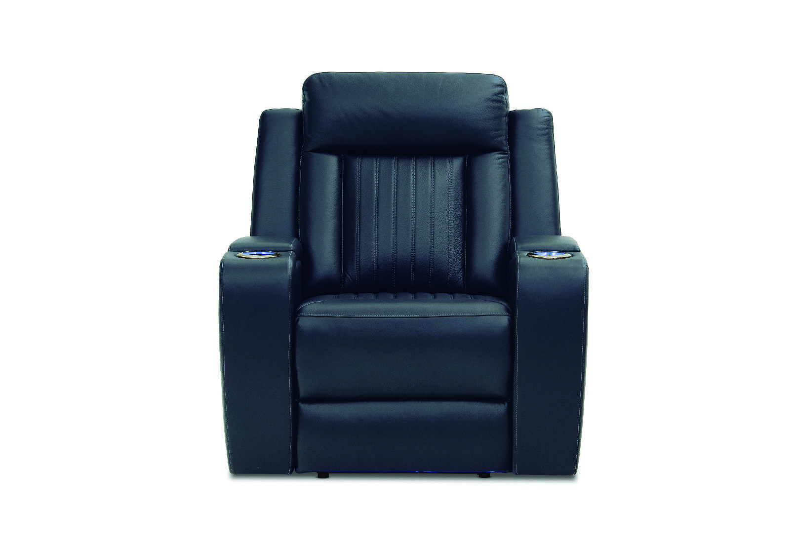 BLUE JULIUS Leather Electric Recliner