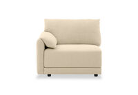 VARLEY FABRIC - Modular Left Hand Facing Chair VARLEY FABRIC