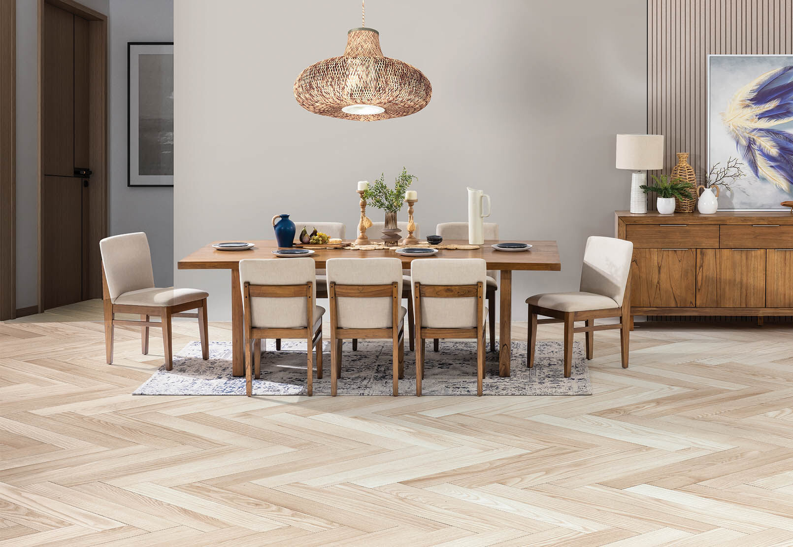 SORVINO - 9 Piece Dining Suite SORVINO