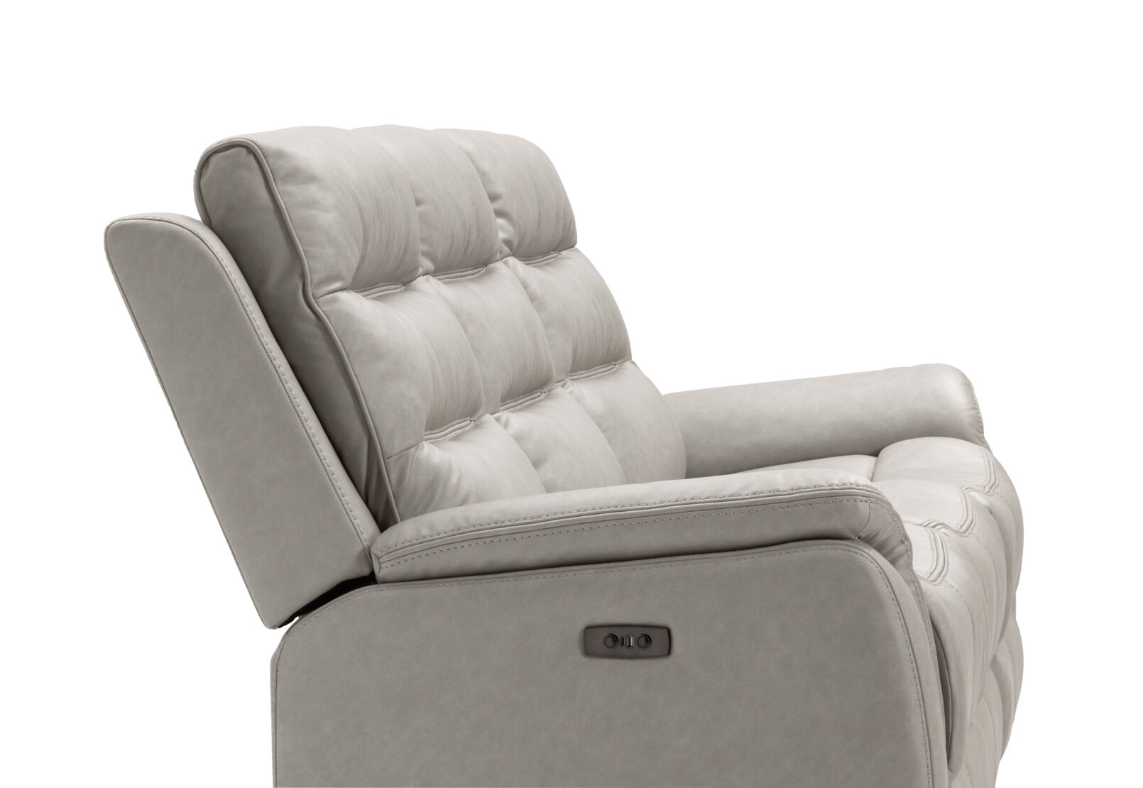 NADAL FABRIC - 3 Seater Sofa with 2 Electric Recliners NADAL FABRIC