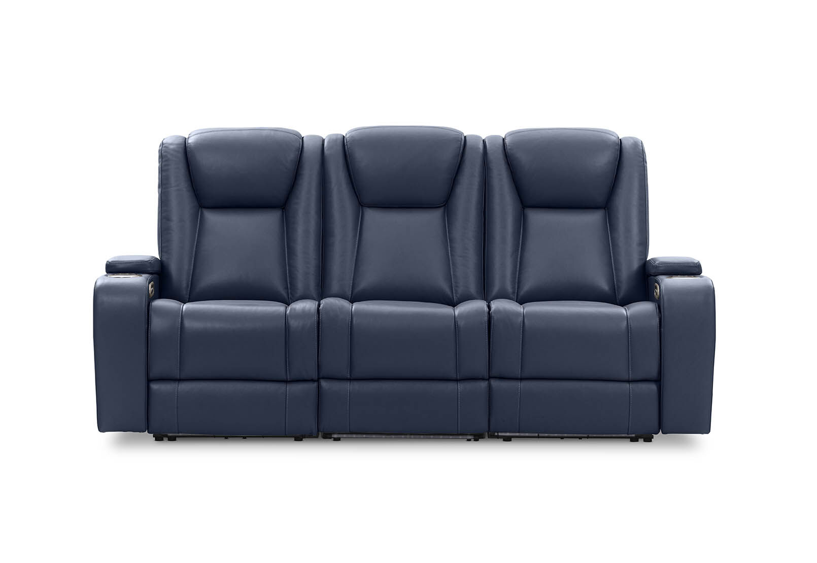 SENTINAL MK2 LEATHER - 3 Seater with 2 Electric Recliners SENTINAL MK2 LEATHER