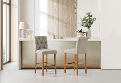 EDWARDS - Set of 2 Stools