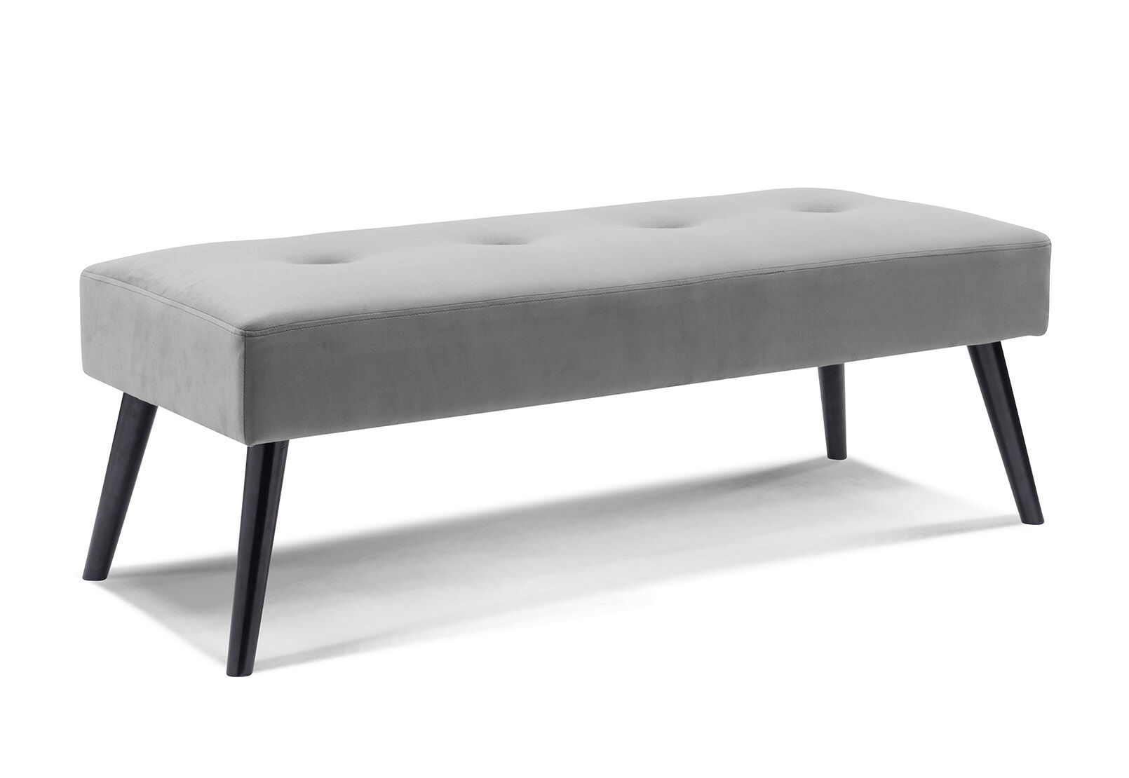 dark grey arbor dark grey upholstered bench seat amart furniture