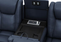 SENTINAL MK2 LEATHER - 5 Piece Corner with LHF Console SENTINAL MK2 LEATHER