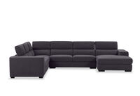 DARIO FABRIC - Corner Lounge with RHF Chaise DARIO FABRIC