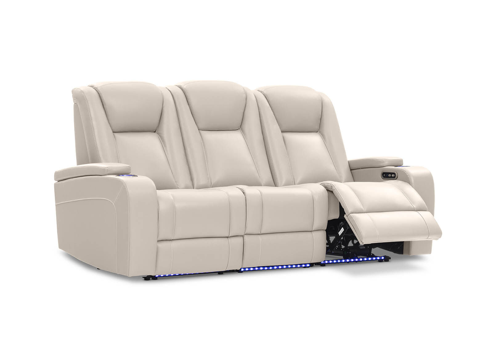 SENTINAL MK2 LEATHER - 3 Seater with 2 Electric Recliners SENTINAL MK2 LEATHER