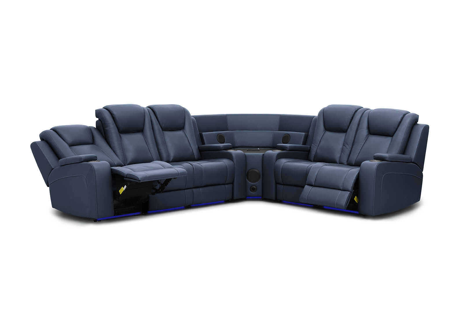 SENTINAL MK2 LEATHER - 5 Piece Corner with LHF 3 Seater SENTINAL MK2 LEATHER