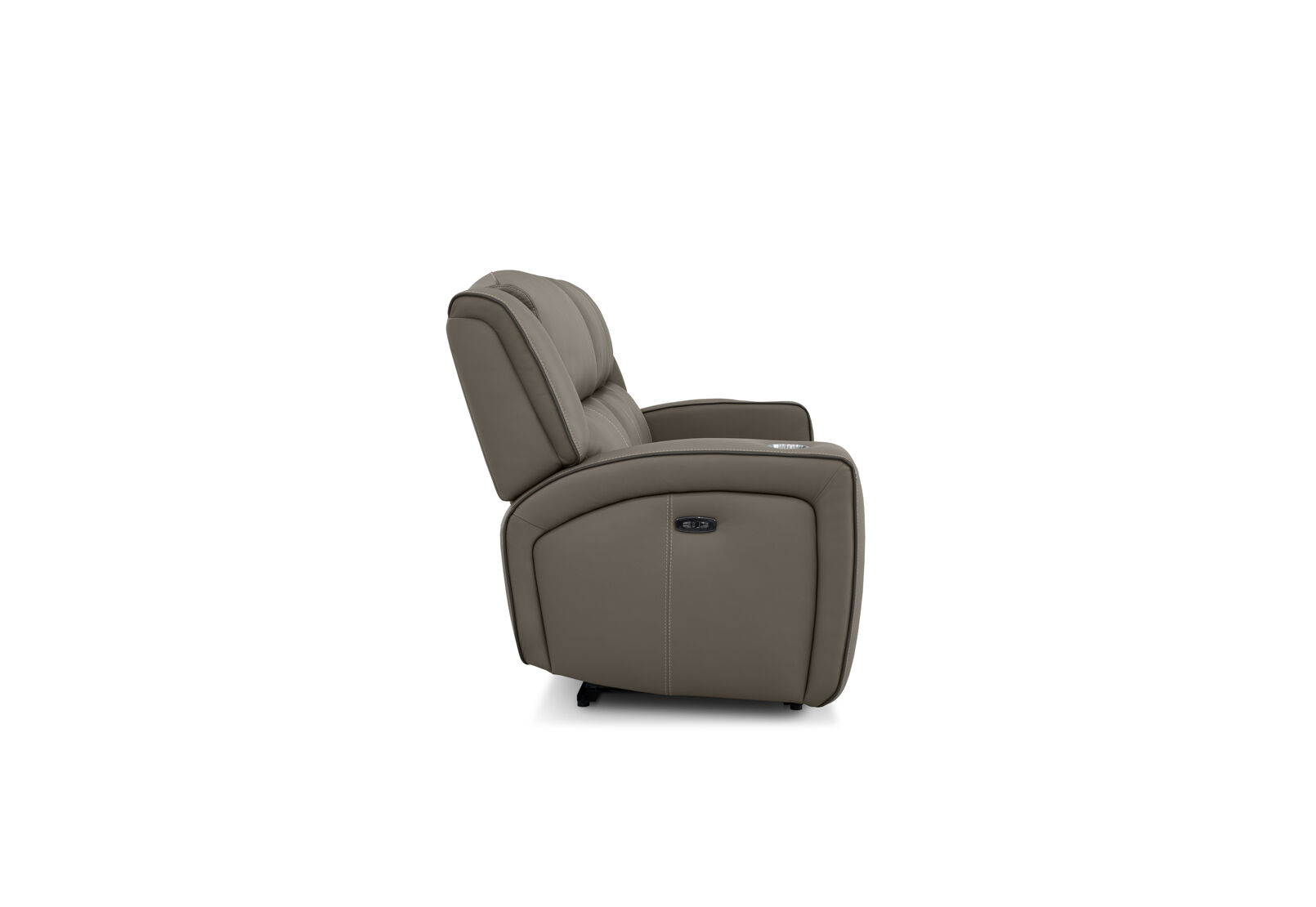 CAPALDI LEATHER - 3 Seater Sofa with 2 Inbuilt Electric Recliners CAPALDI LEATHER