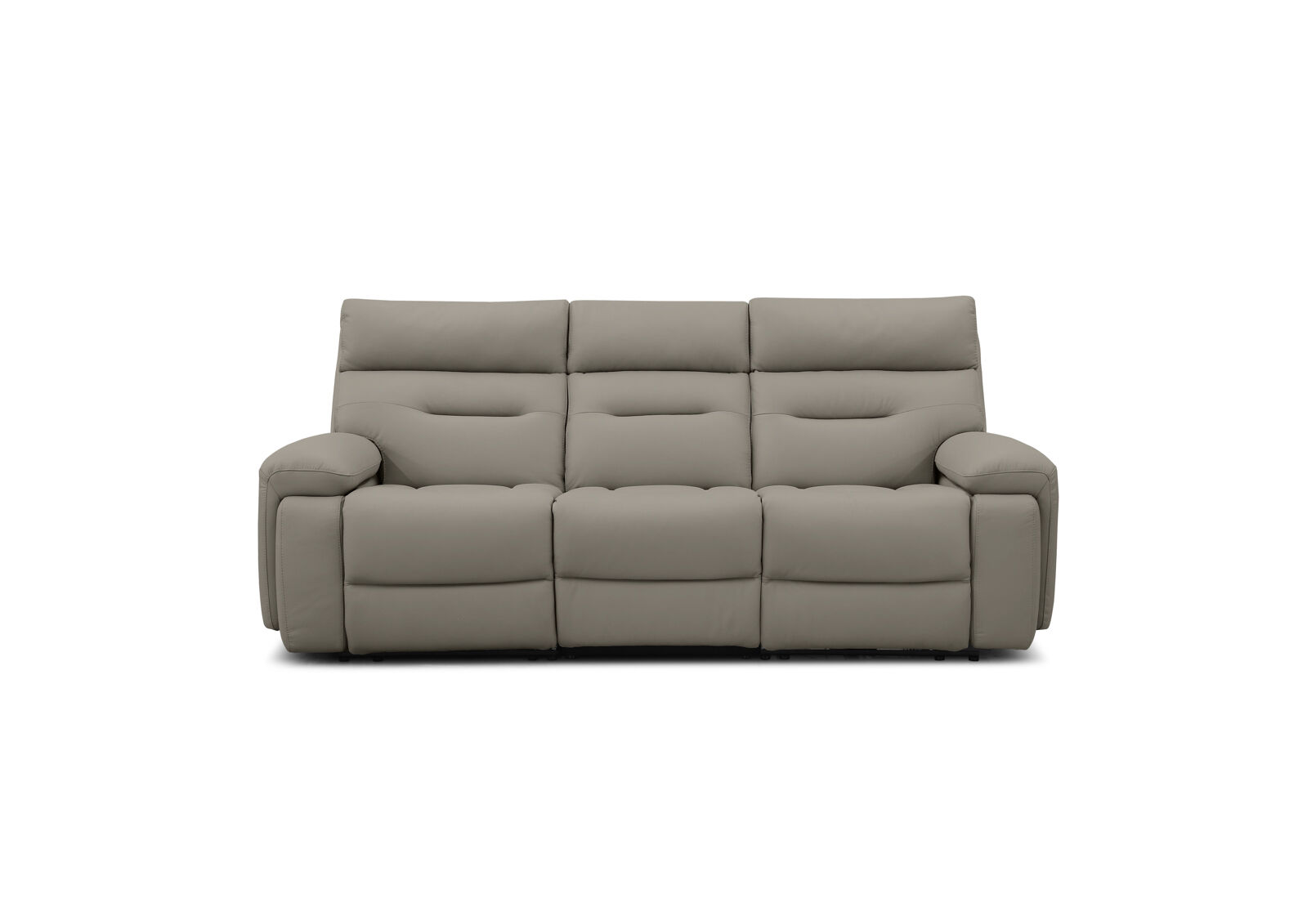 HOLLYWOOD LEATHER - 3 Seater with 2 inbuilt Electric Recliners HOLLYWOOD LEATHER