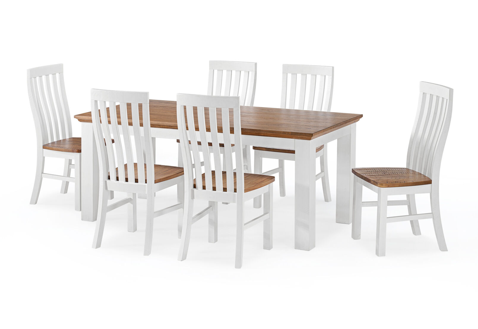CHARLSBOURG - 7 Piece Dining Suite CHARLSBOURG