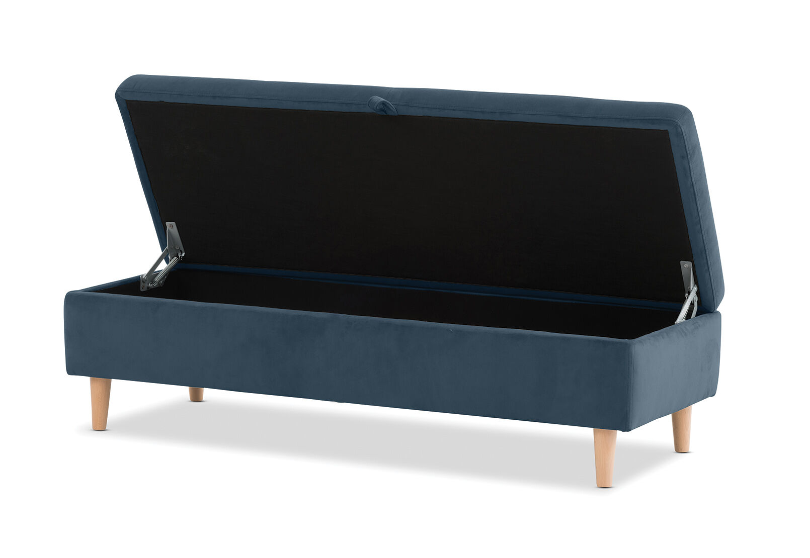 Navy bench with storage hot sale