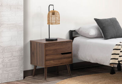 ERNEST - 2 Drawer Bedside