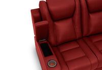 SENTINAL MK2 LEATHER - 4 Piece Corner with LHF Console SENTINAL MK2 LEATHER