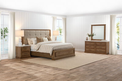 MATTEO - 4 Piece King Bed Dresser Suite