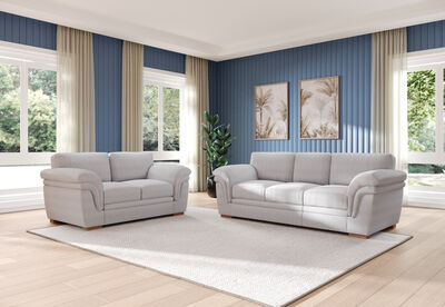 YAMILA FABRIC - 3 Seater Sofa