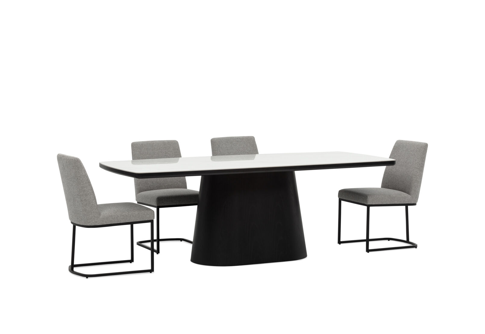 DORVAL - 7 Piece Dining Suite with Nevis Chairs DORVAL