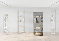 DUNN - 4 Tier Bookcase DUNN