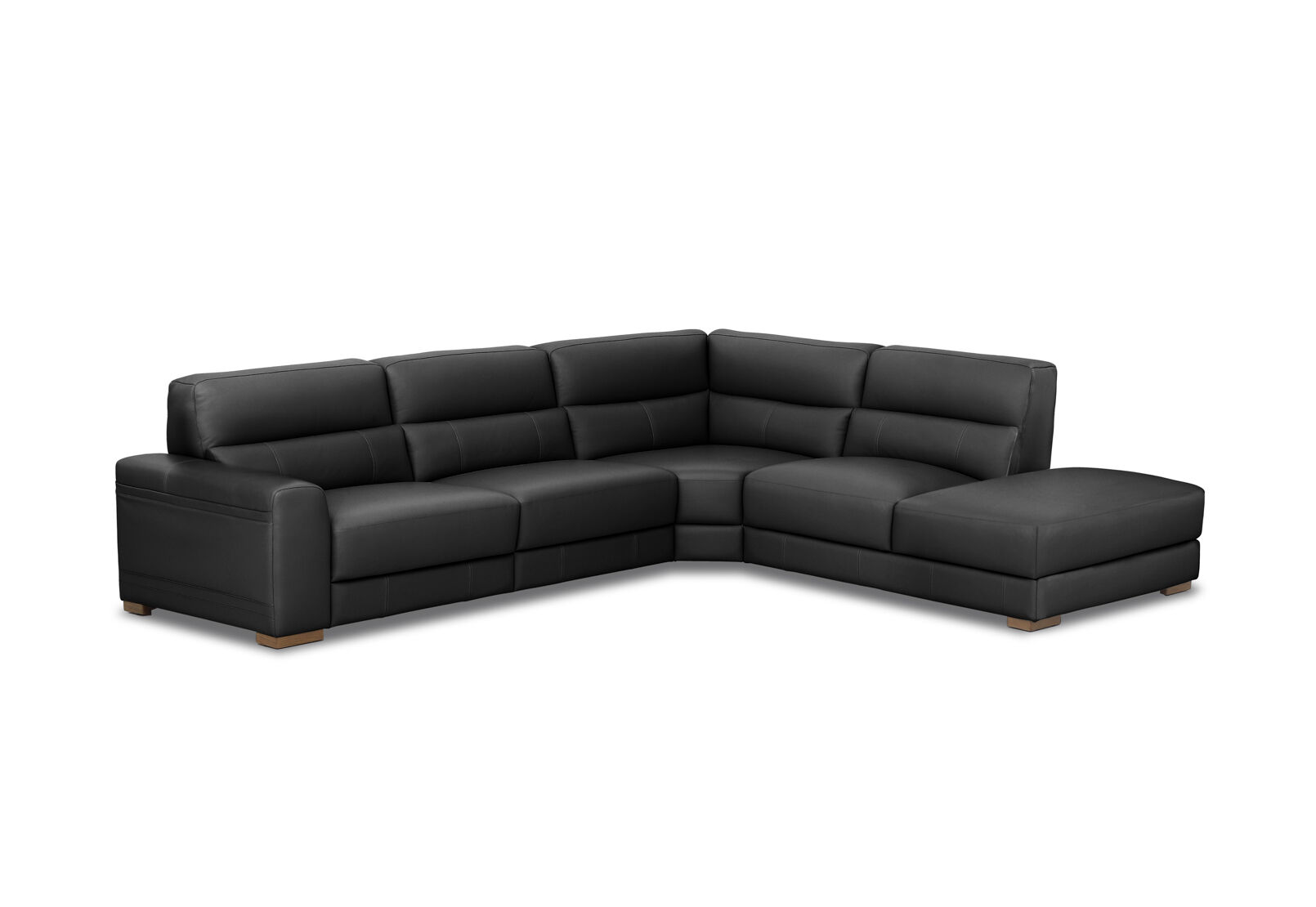 ELLYSE LEATHER - RHF Corner Chaise ELLYSE LEATHER