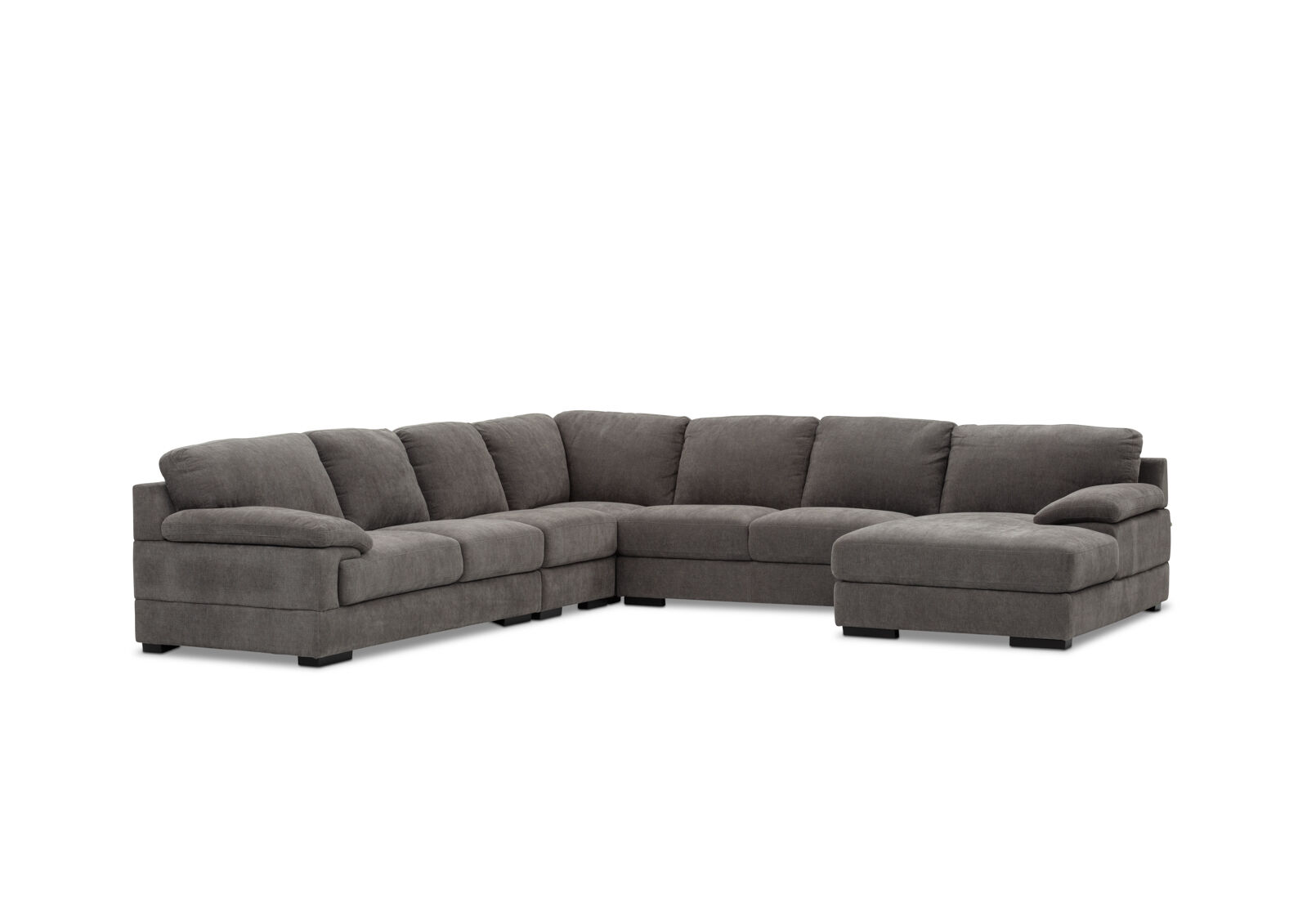 CANDACE FABRIC - 7 Seater Corner RHF Chaise CANDACE FABRIC