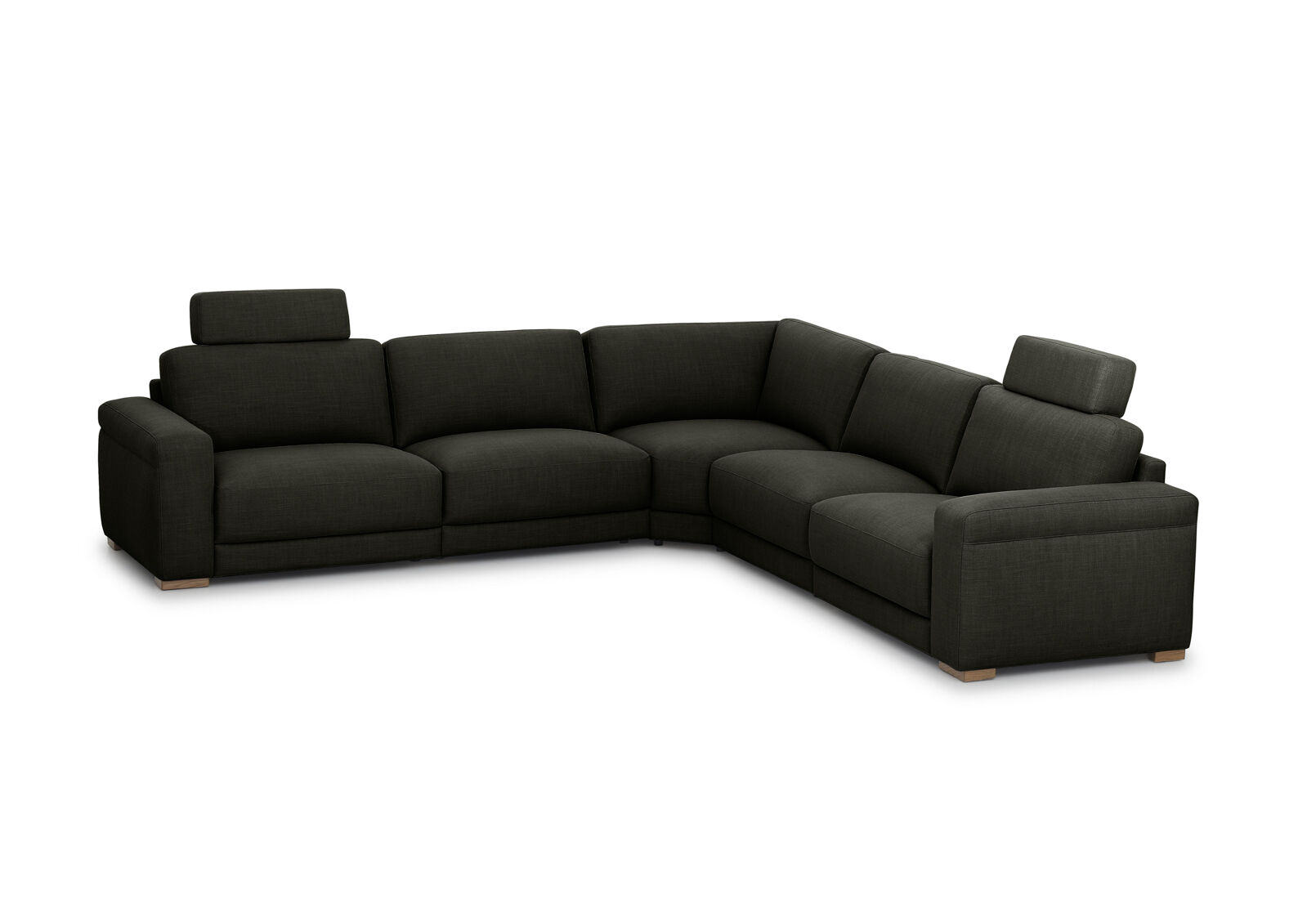 LEONE FABRIC - 5 Seater Corner Lounge LEONE FABRIC