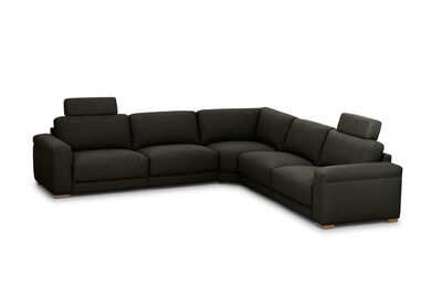 LEONE FABRIC - 5 Seater Corner Lounge
