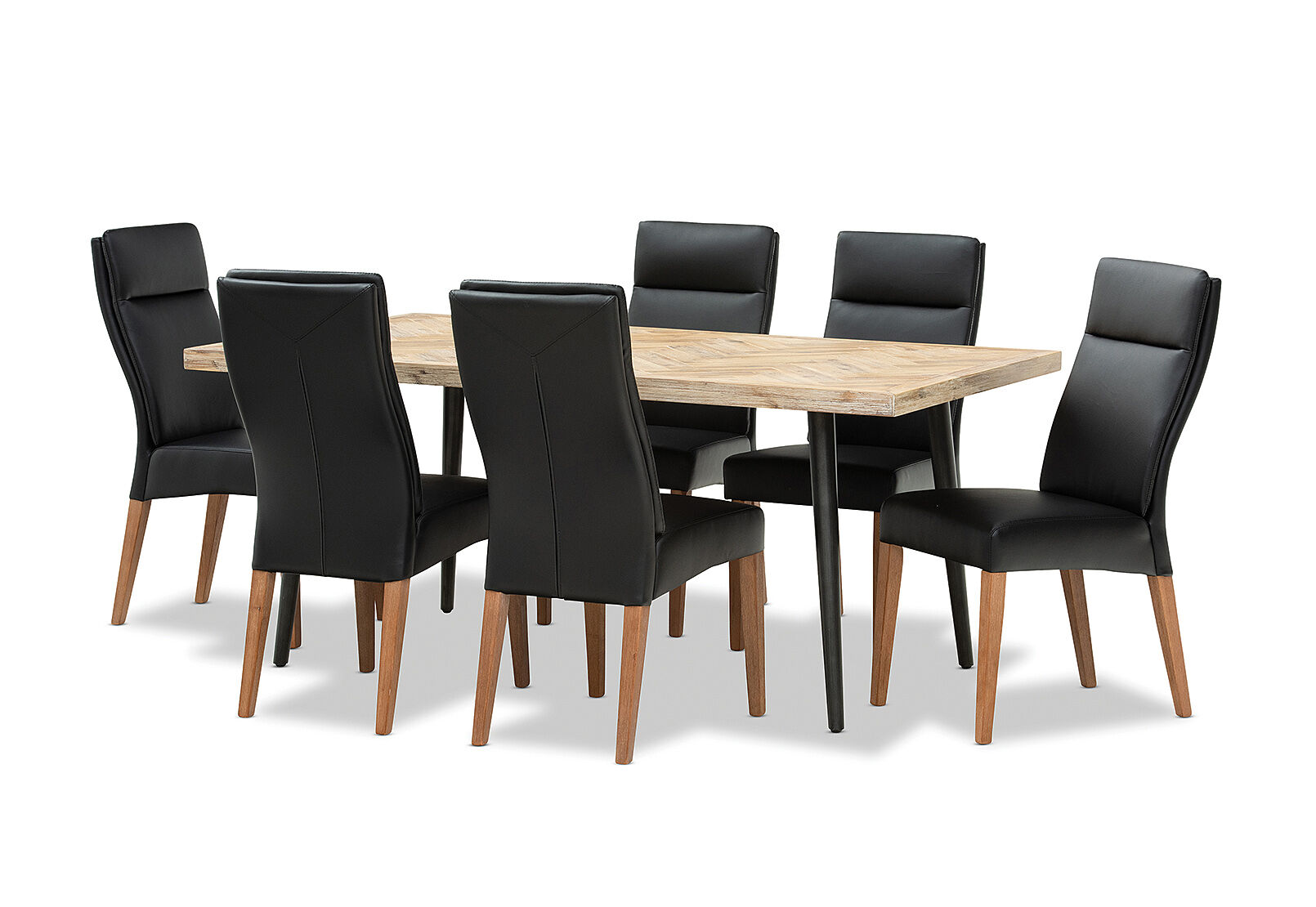 Bella 7 Piece Dining Suite With Asheville Dining Chairs Amart