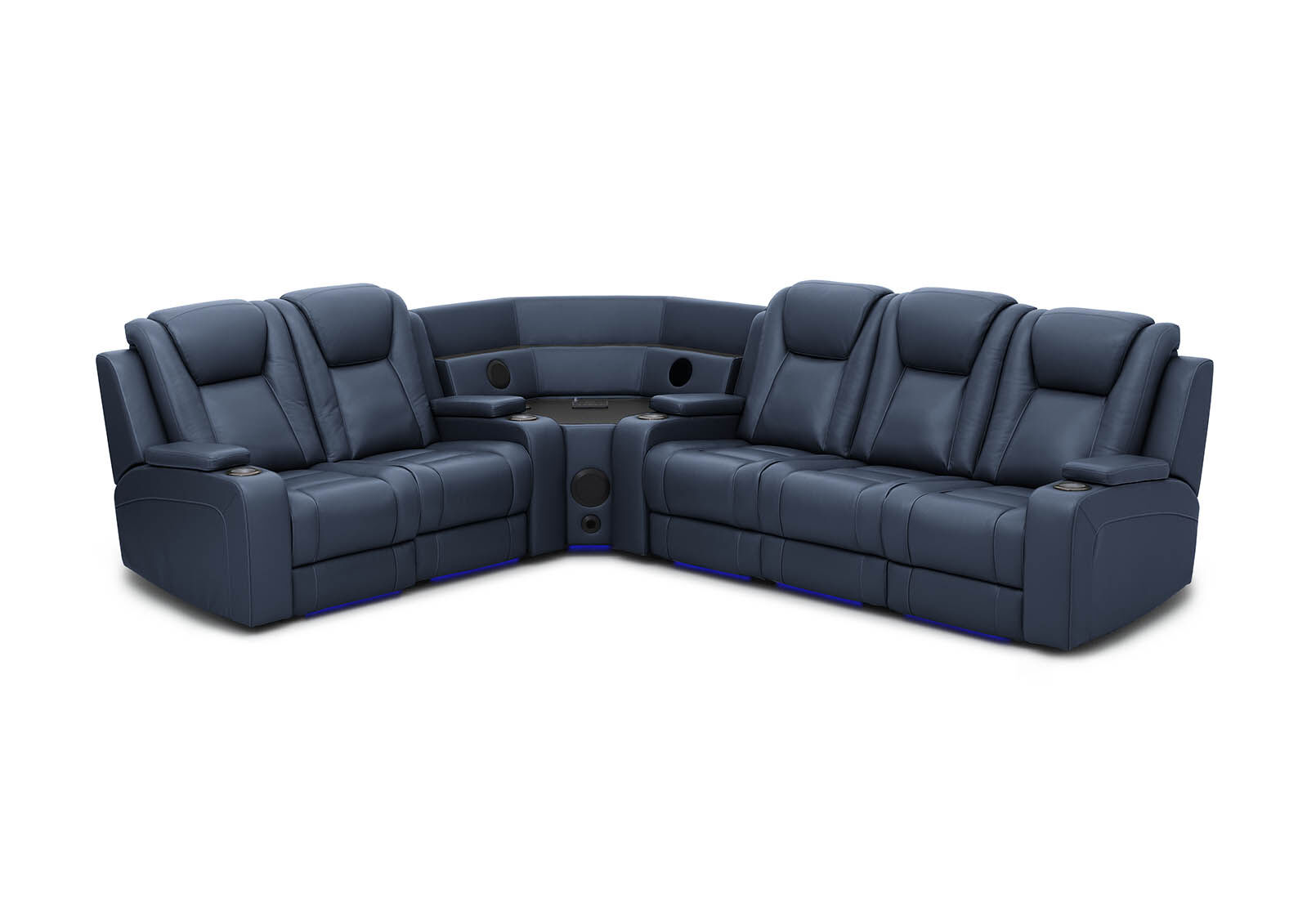 SENTINAL MK2 LEATHER - 5 Piece Corner with RHF 3 Seater SENTINAL MK2 LEATHER