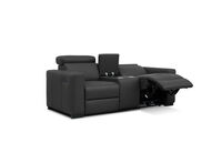 DAMIAN LEATHER - 2 Seater Sofa with inbuilt Electric Recliners DAMIAN LEATHER