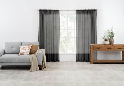 AIREY - Concealed Tab Curtain 135 x 223cm