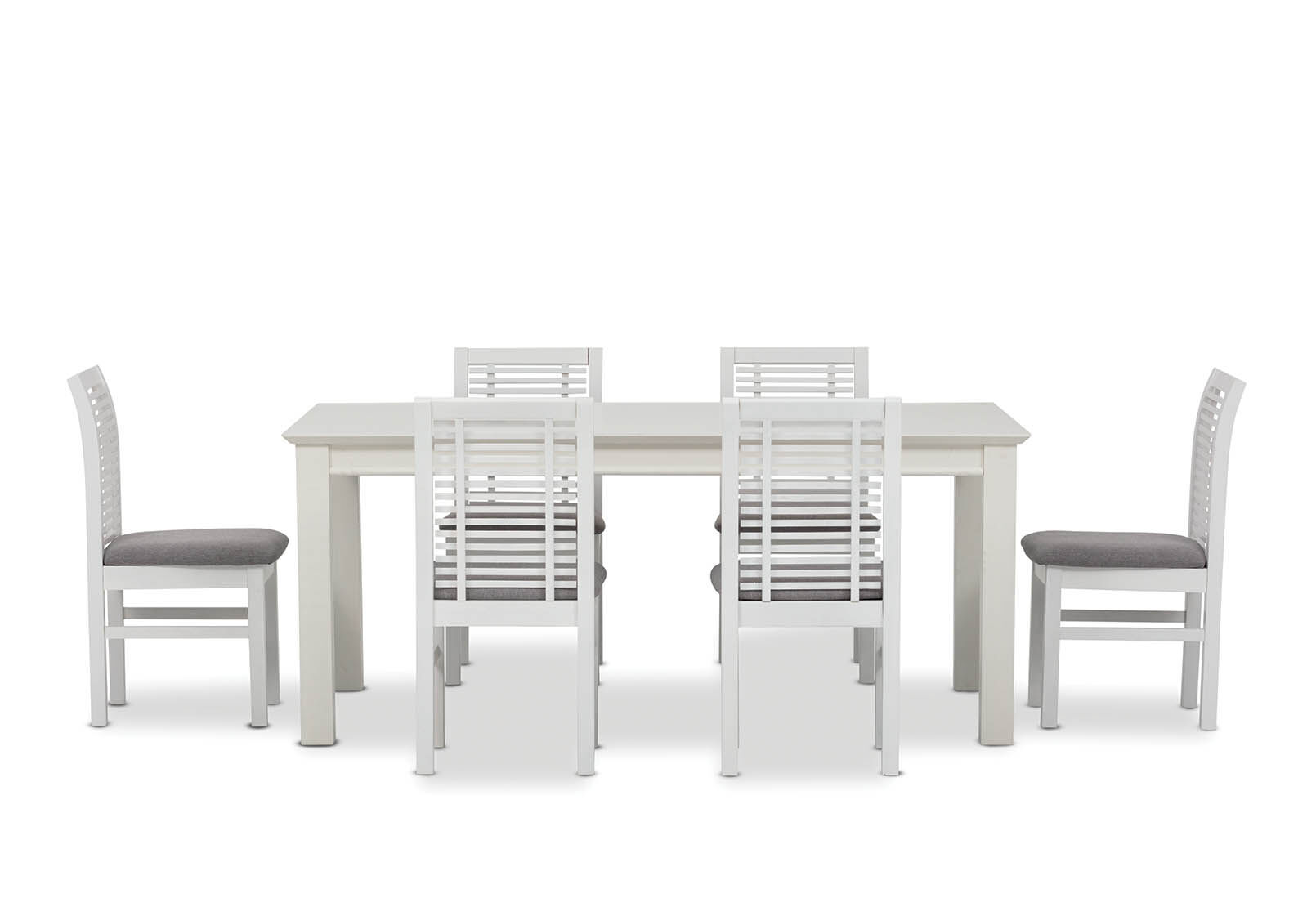 MAKARSKA 7 Piece Dining Suite with Santo Andre Dining Chairs