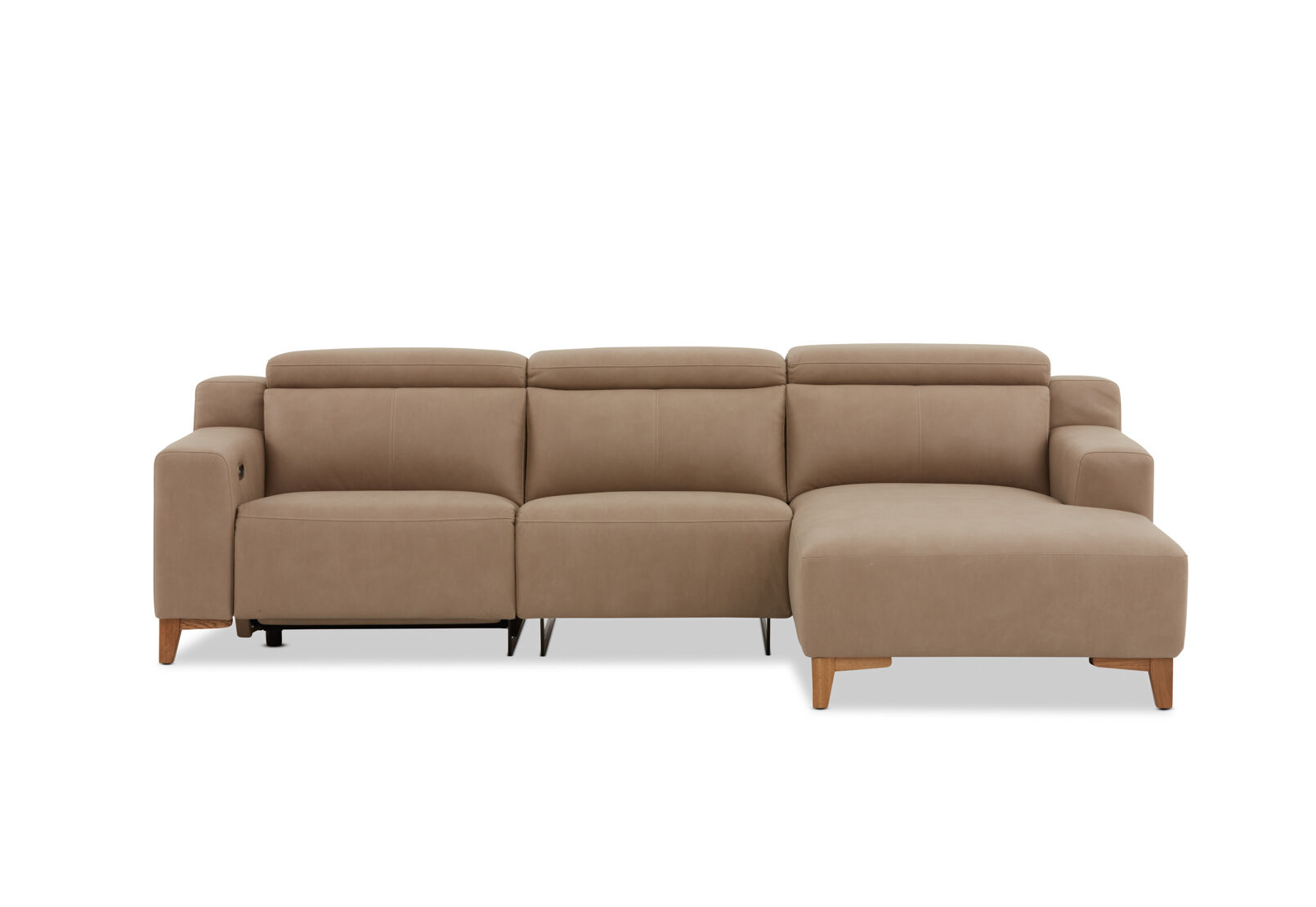 GAGE FABRIC - 3 Seater Sofa with Electric Recliner & RHF Chaise GAGE FABRIC
