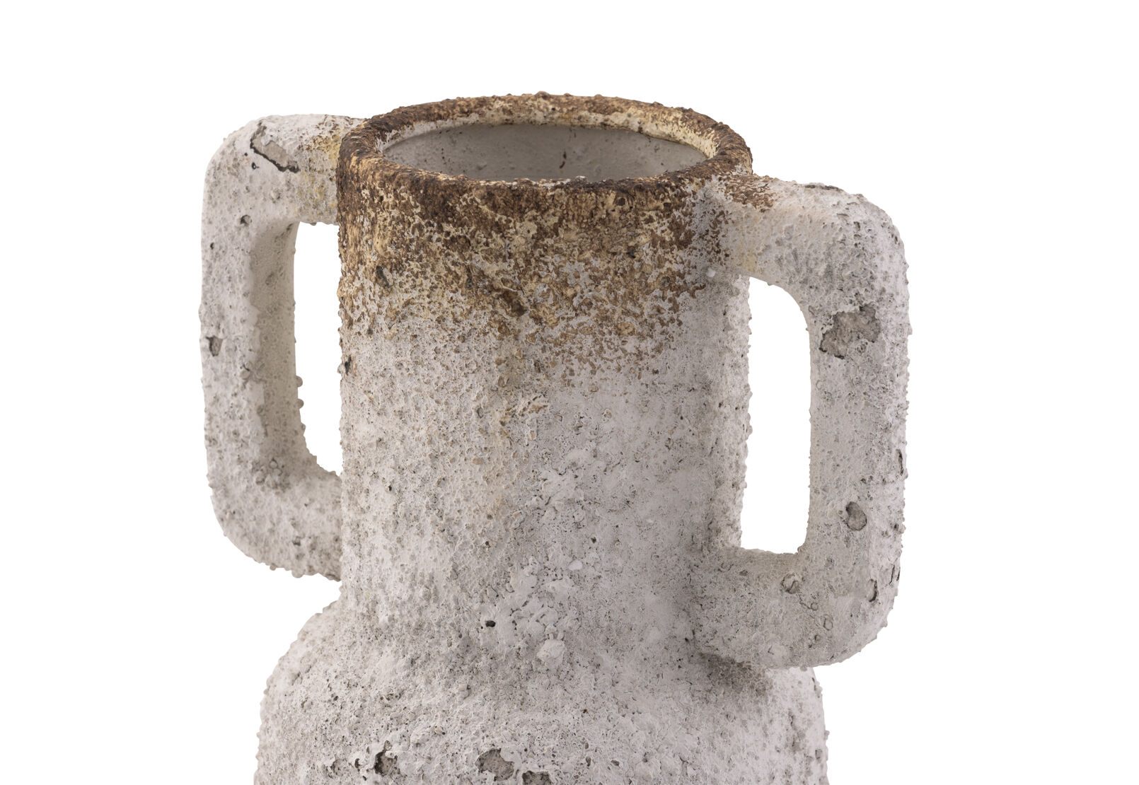 FINES - Distressed Ceramic Decorative Vessel 32cm FINES