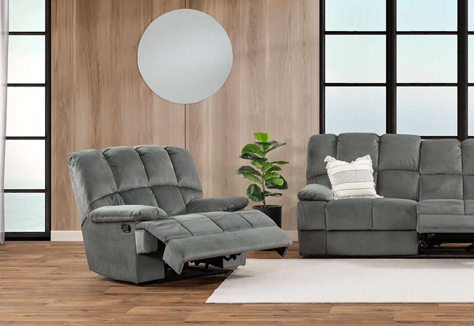 LEBRON FABRIC - Recliner LEBRON FABRIC