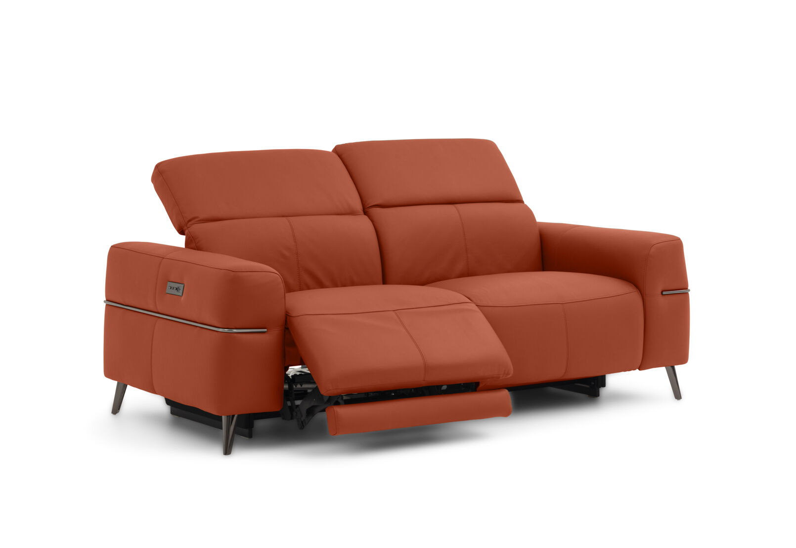 SERAFINI LEATHER - 2.5 Seater with Inbuilt Electric Recliners SERAFINI LEATHER