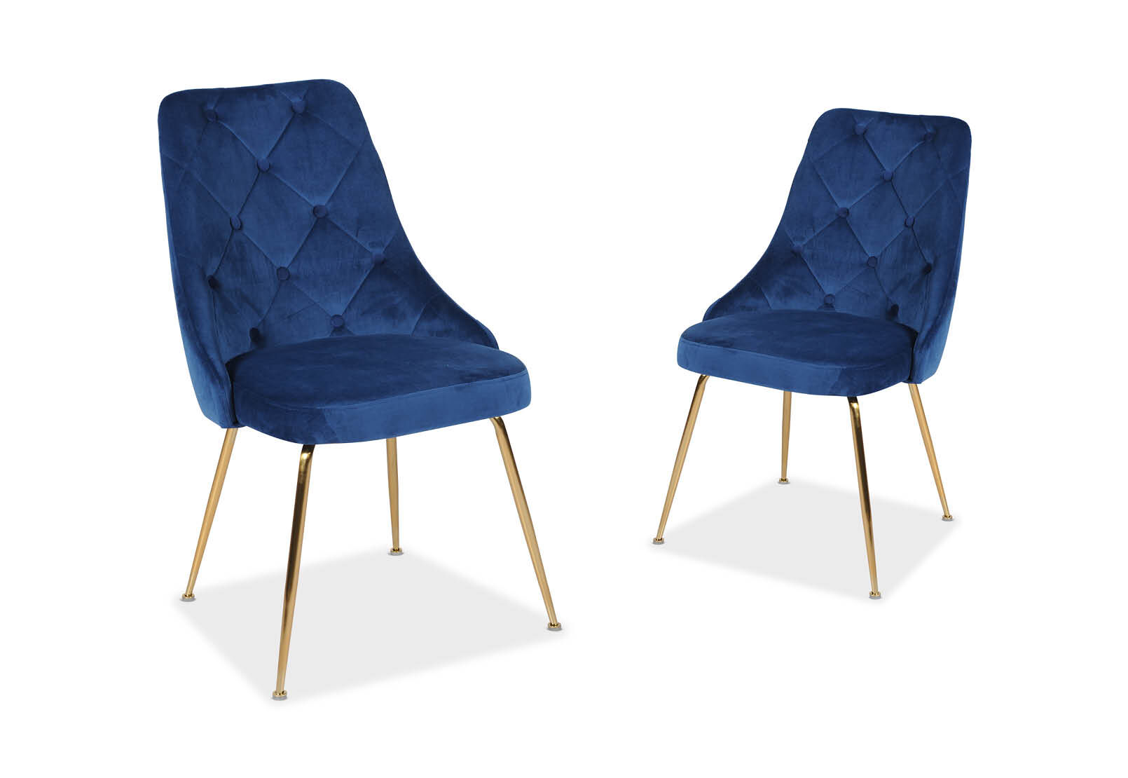 NAVY TAFERS Set of 2 Navy Dining Chairs Amart Furniture