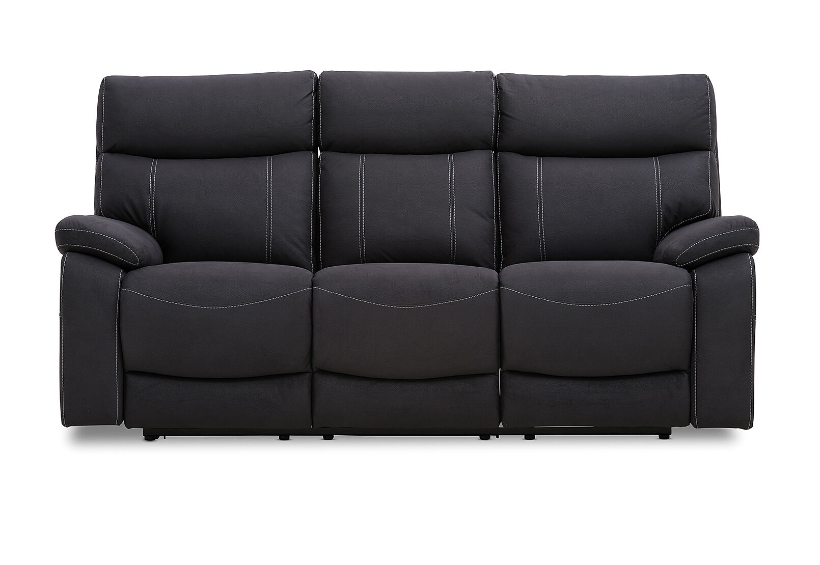 ALFRED - Fabric 3 Seater with 2 Inbuilt Recliners ALFRED