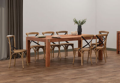 SILVERWOOD - 9 Piece Suite with Avantee Chairs