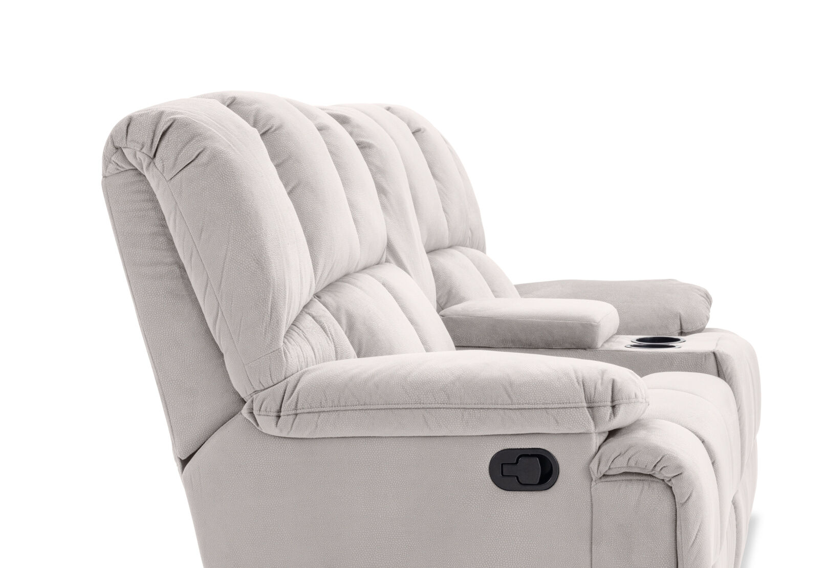 LEBRON FABRIC - 2 Seater with Recliners and Console LEBRON FABRIC
