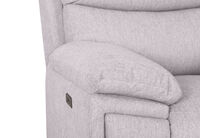 BRAVORA FABRIC - 3 Seater Sofa Electric Recliner BRAVORA FABRIC