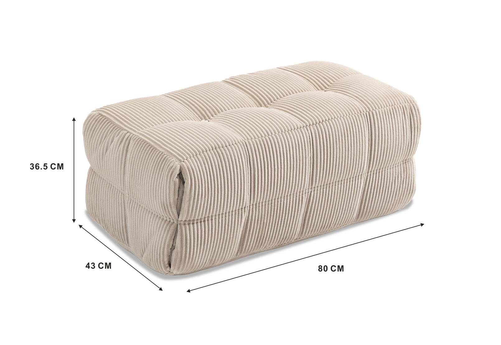 BAUTISTA - Accent Chair and Ottoman BAUTISTA