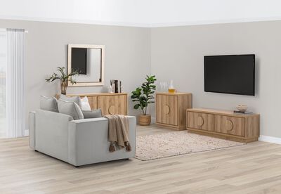 BERNAL - 4 Door Entertainment Unit