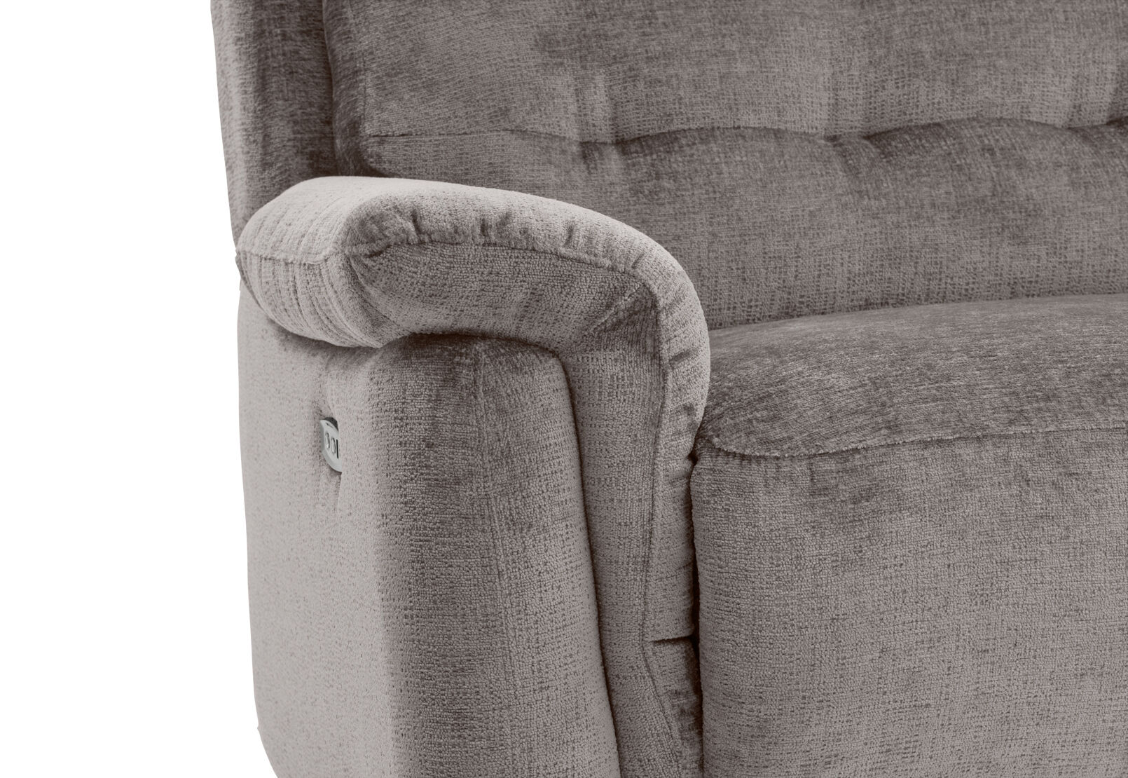 OBERTO FABRIC - 2 Seater with Electric Recliners OBERTO FABRIC