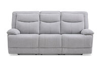 HARLINGEN FABRIC - 3 Seater Electric Recliners with Drop Down Table HARLINGEN FABRIC