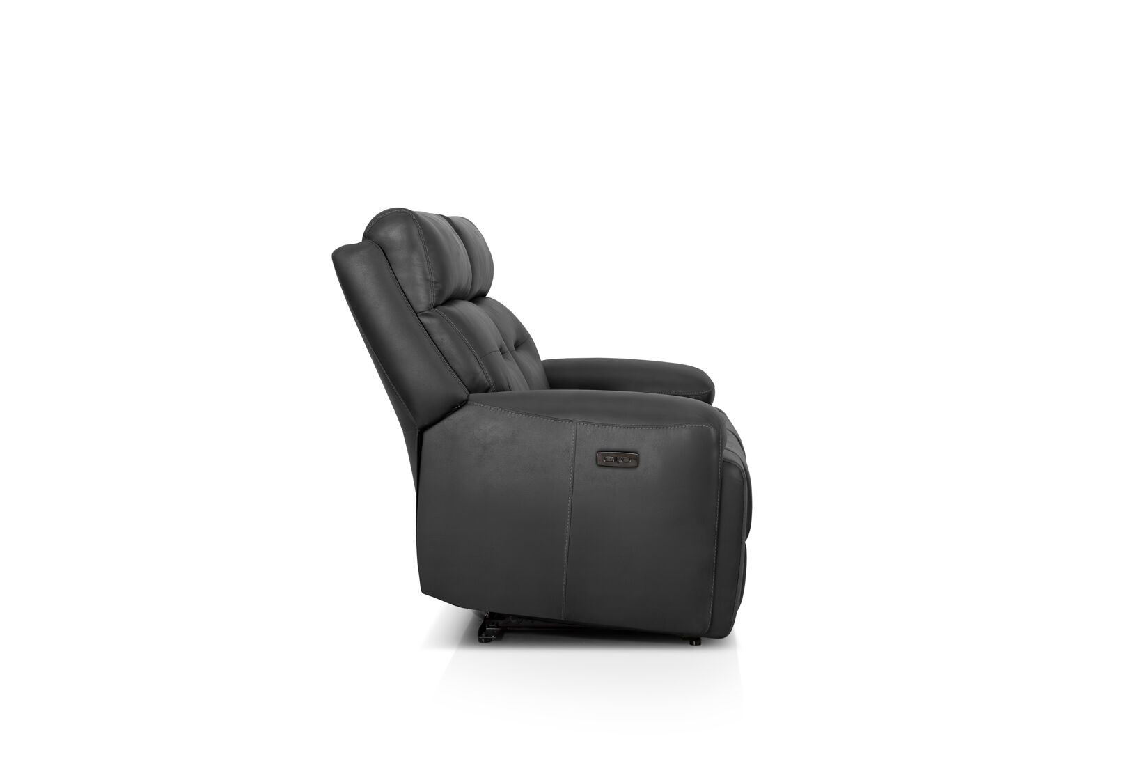 HOLLYWOOD FABRIC - 2 Seater Sofa with Electric Recliners HOLLYWOOD FABRIC