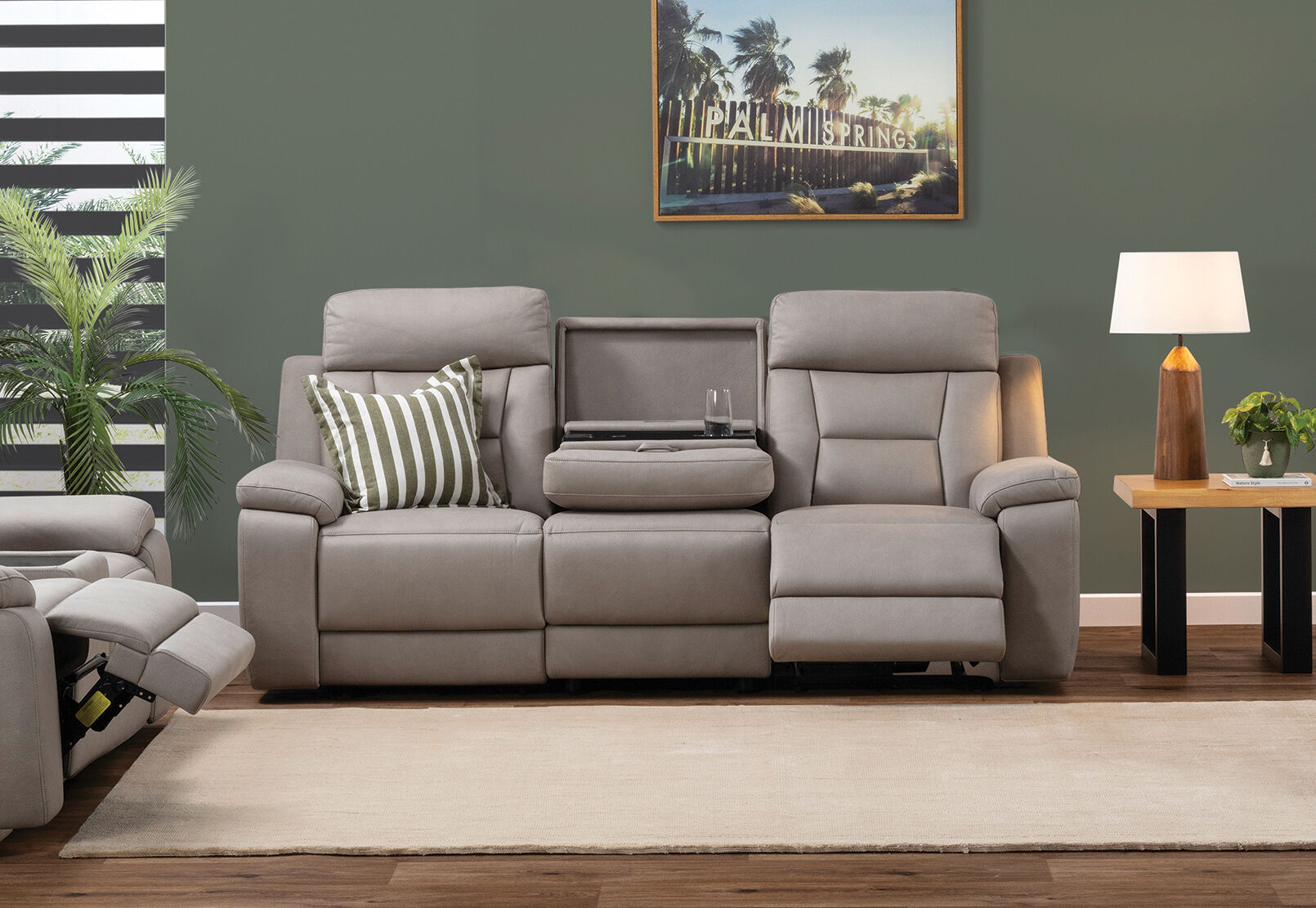 NOVAK FABRIC - 3 Seater NOVAK FABRIC
